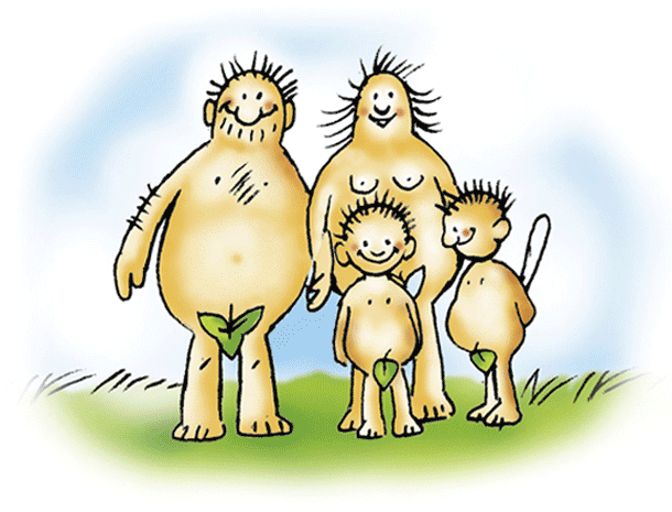 Fkk familie nackt Nude family